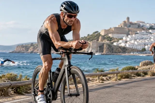 Imagen genérica ilustrativa de triatlon